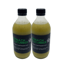 Load image into Gallery viewer, Mono ConGO JUICES 2 x 500 ML BOTTLES Cold Pressed Spinach Cucumber Juice

