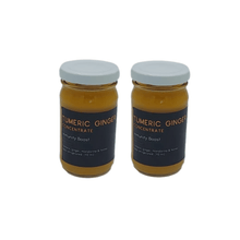 Load image into Gallery viewer, Mono ConGO JUICES 2 x 110 ML BOTTLES Tumeric Gingerade Boost
