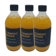 Load image into Gallery viewer, Mono ConGO JUICES 3 - 500 ML BOTTLES Tumeric Gingerade
