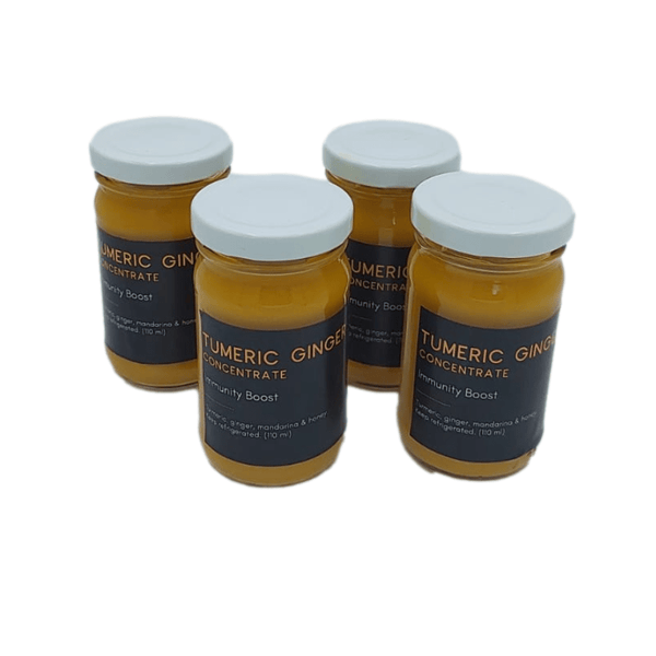 Mono ConGO JUICES 4 x 110 ML BOTTLES Tumeric Gingerade Boost